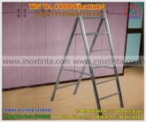 Stainless steel ladder to climb